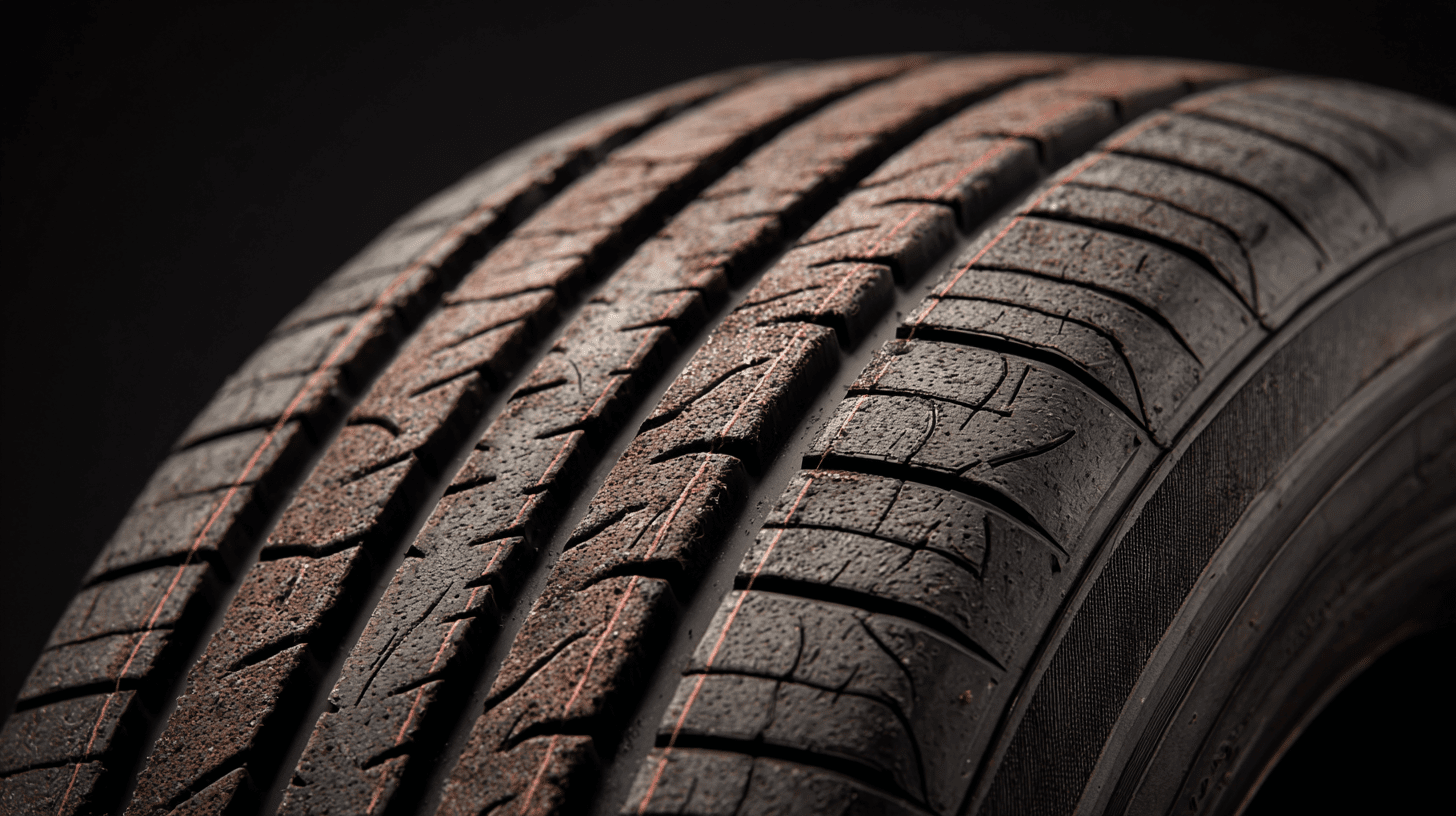 u2579482239 a realistic close up photo of a car tire showing 1c15a2a3 4ab5 410c 92d7 f5cabdf621c3 2