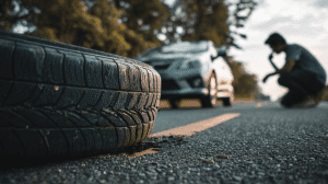 u2579482239 real image of a car parked on the road with one v 9c7ff707 f96b 4312 a7c8 a9a6f1a42f44 1