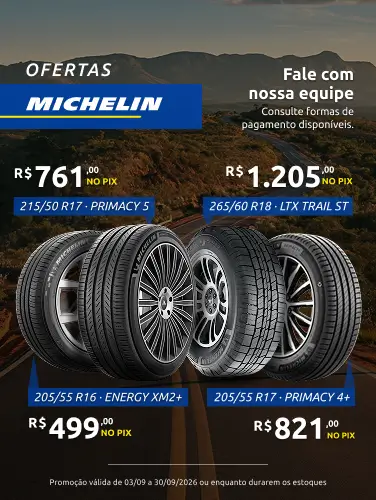 ofertas pneus michelin setembro 2026